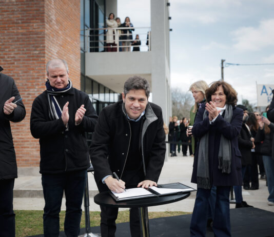 Kicillof inauguró la Casa de la Provincia en Monte