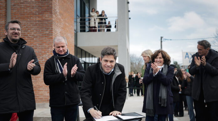 Kicillof inauguró la Casa de la Provincia en Monte