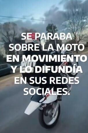 Medida ejemplar: Hacía acrobacias en moto y las subía a redes, PBA le suspendió la licencia hasta 2099