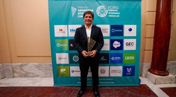 Ceamse fue reconocida nuevamente con el Premio Argentina Economía Circular 2026