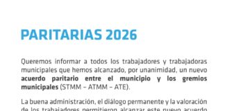 Municipales: acordaron el 6% de aumento a partir de octubre