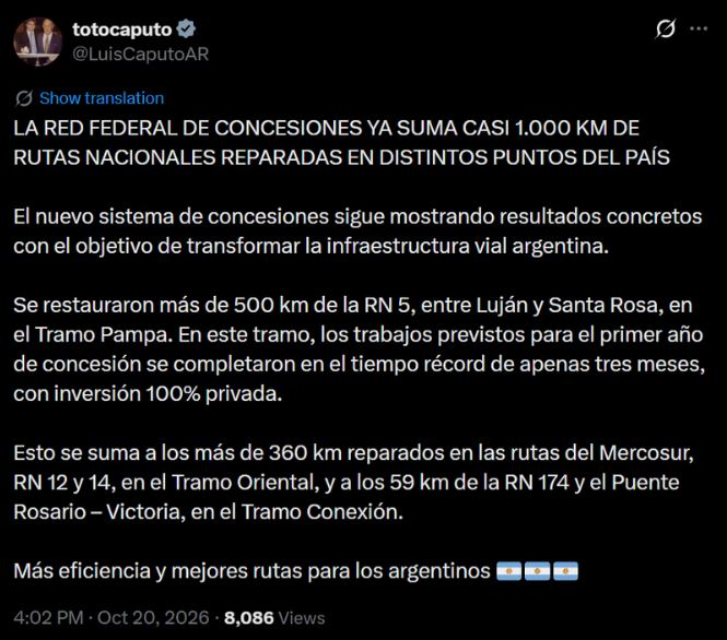 RUTAS NACIONALES