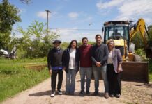 Vecinos destacan la importancia de la obra en barrio San Jorge